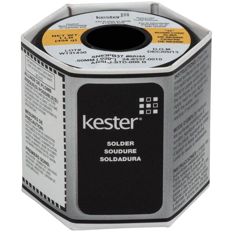 Kester 44 Rosin Core Solder 63/37 .020″ 1 lb Spool – Premium Solder for Electronics & PCB Repair