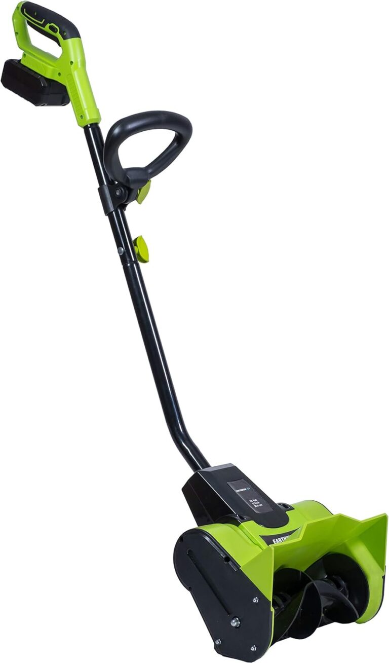 Earthwise 20-Volt 12-Inch Cordless Electric Snow Thrower | Quiet, Eco-Friendly Snow Removal