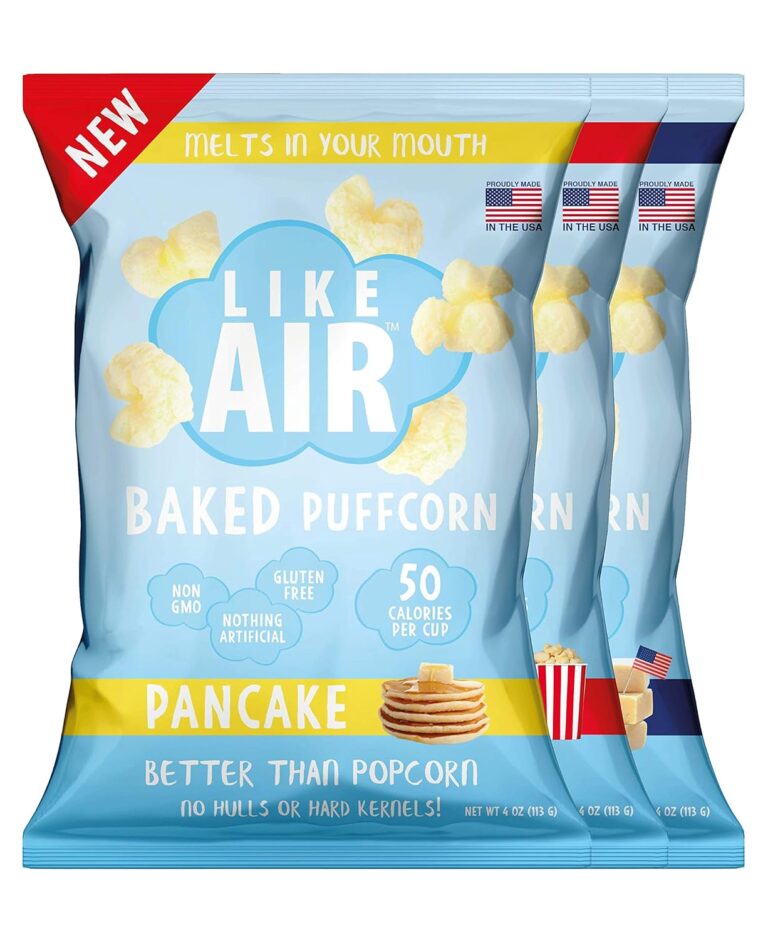 Like Air Baked Puffcorn Variety Pack | 3 Large Bags of Unique, Delicious Snacks | Nothing Artificial