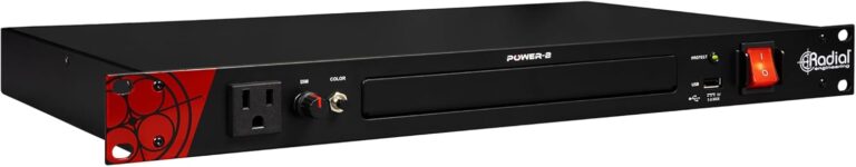 Radial Power-2 Power Conditioner: Eliminate Noise & Protect Your Pro Audio/Studio Gear