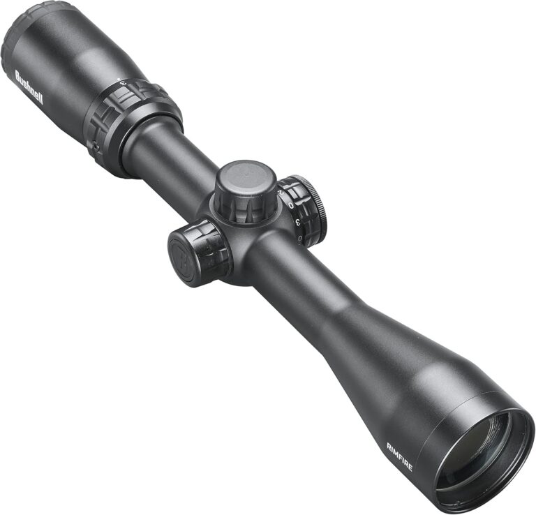 Bushnell Rimfire 3-9×40 Illuminated Riflescope | BDC Reticle, Waterproof, Lightweight Hunting Scope