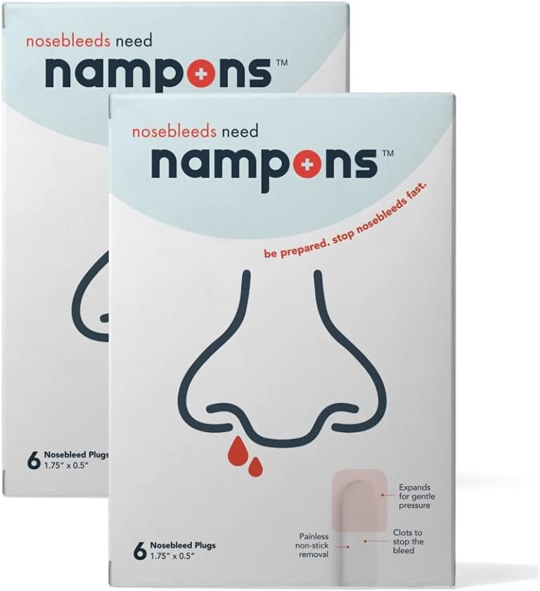 Nampons for Nosebleeds: Doctor-Trusted Nasal Plugs with Clotting Agent to Stop Bleeding Fast
