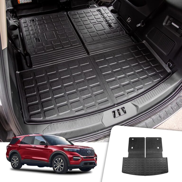 Rongtaod Cargo Mat & Back Seat Cover for 2020-2026 Ford Explorer | Trunk Liner Protector