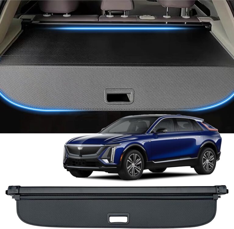 Retractable Cargo Cover for 2023-2025 Cadillac Lyriq | Trunk Security Shade & No-Gap Accessory