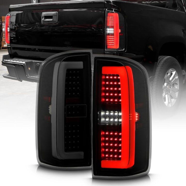 Upgrade Your 2015-2022 GMC Canyon/Chevy Colorado with KEEKPO Black Smoked Full LED Tail Lights