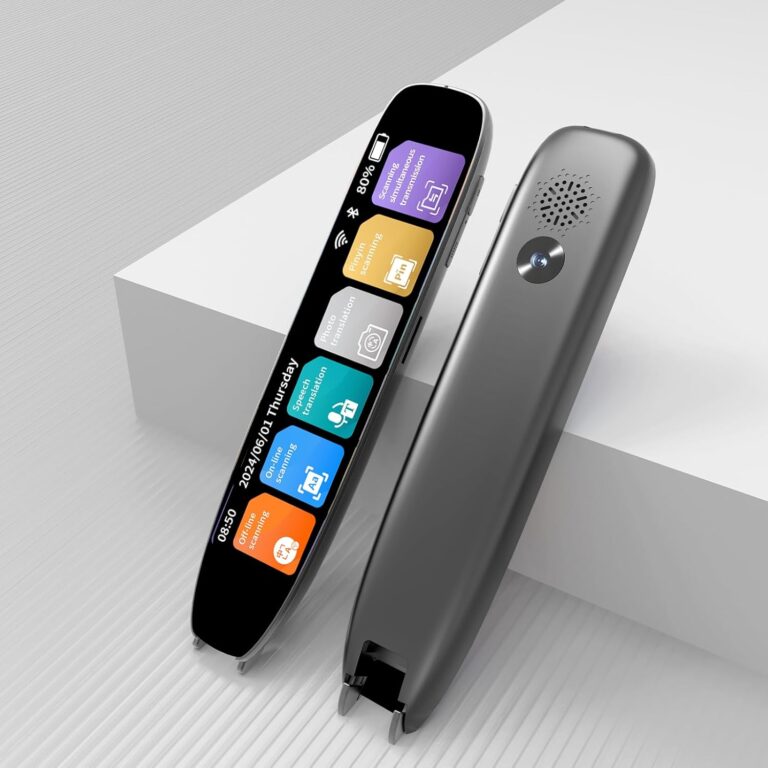 Scan Reader Pen & Translator Device | Text-to-Speech for Dyslexia, Language Learning & Assistive Reading in 142 Languages